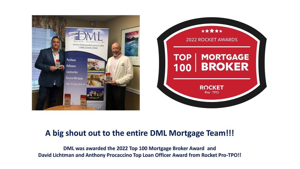 Dave and Anthony – 2022 Rocket Awards – Top 100 Mortgage Broker